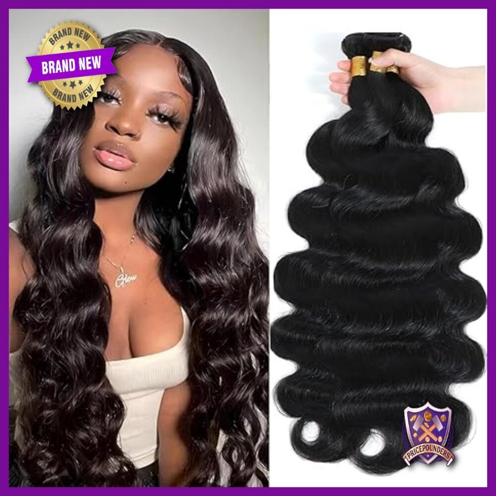 Brazilian Human Hair Bundles 12 14 16 Inch Body Wave Virgin Hair